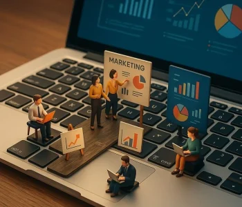 Welcome to the digital marketing playground—where big ideas come to life in miniature! 📊💻 From data analysis to campaign planning, teamwork makes every marketing move more powerful_ Let’s tu
